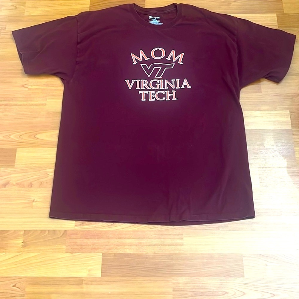Champion Maroon Virginia Tech Mom Tee